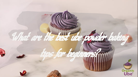 What are the best ube powder baking tips for beginners?