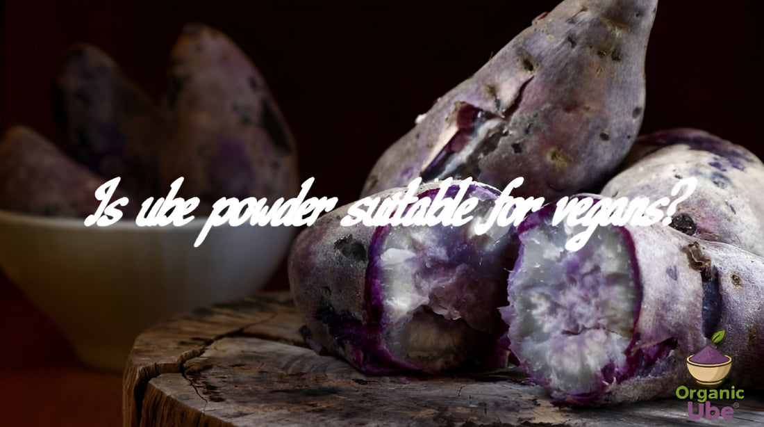 Is ube powder suitable for vegans?