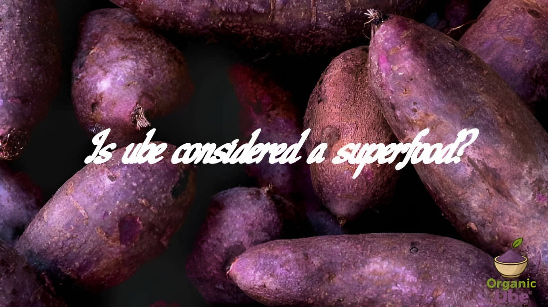 Is ube considered a superfood?