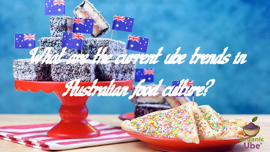What are the current ube trends in Australian food culture?