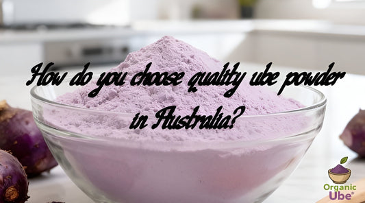 How do you choose quality ube powder in Australia?