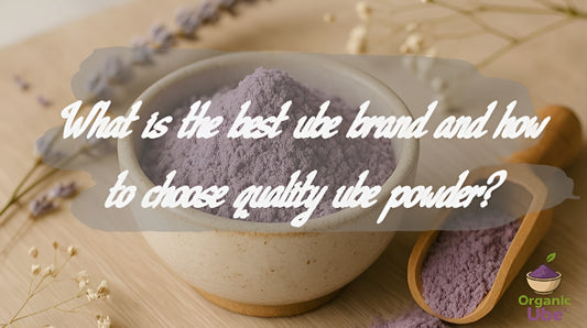 What is the best ube brand and how to choose quality ube powder?
