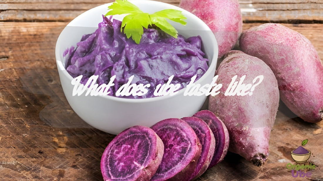 What does ube taste like?