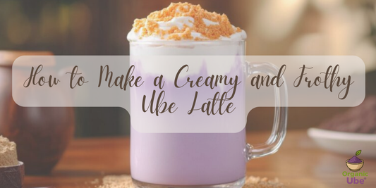 How to Make a Creamy and Frothy Ube Latte